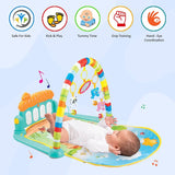 Musical Piano Baby Fitness Rack & play mat