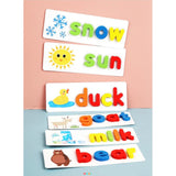 Wooden Toy: Spelling Game