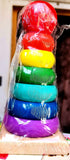 Wooden Rainbow Tower 7 pcs