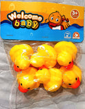 Bath Toy Chuchu Set - Duck Set 6 Pcs