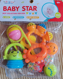 Rattle: Star Baby Rattle 6 Pcs