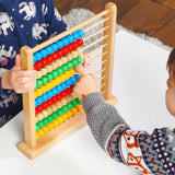 Wooden Toy: 10 Row Calculating Frames (Abacus)