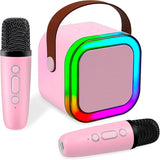 K12 Mini Karaoke Toy Speaker with Wireless Dual Microphone