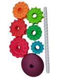 Learning Toys: Rainbow  Spin Tower